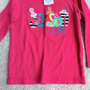 Dr. Seuss inspired  “Jaxson” long sleeve shirt